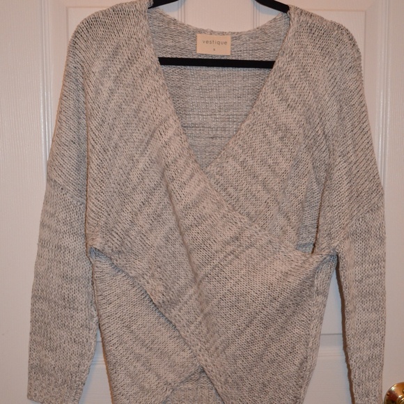 Boutique Cross Front Sweater - Picture 1 of 3